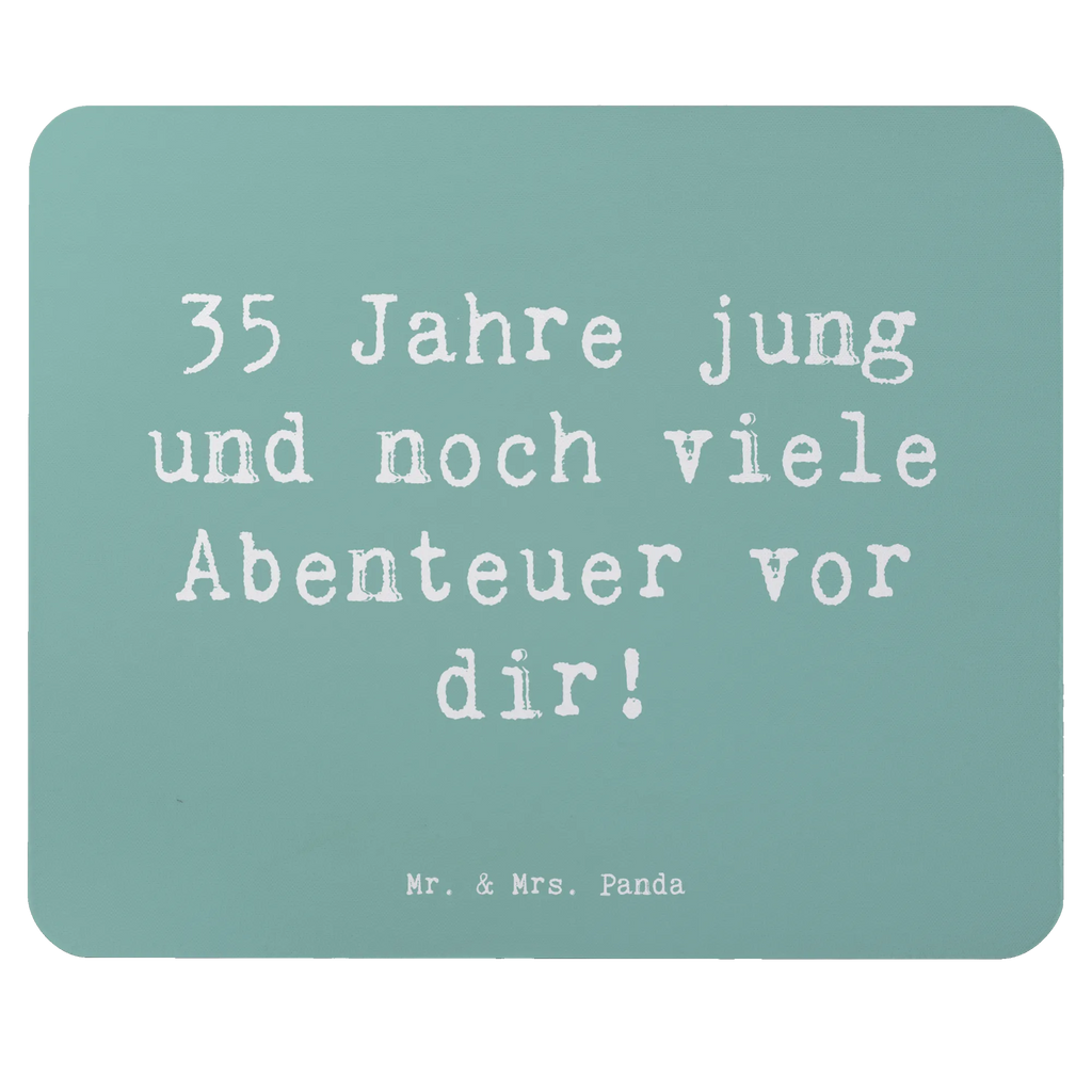 Mauspad Spruch 35. Geburtstag Abenteuer Mousepad, Computer zubehör, Büroausstattung, PC Zubehör, Arbeitszimmer, Mauspad, Einzigartiges Mauspad, Designer Mauspad, Mausunterlage, Mauspad Büro, Geburtstag, Geburtstagsgeschenk, Geschenk