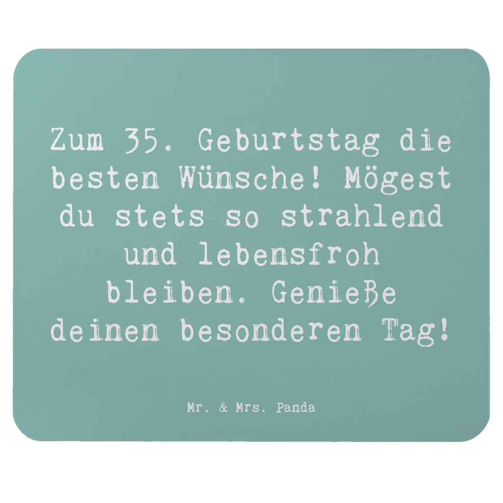 Mauspad Spruch 35. Geburtstag Glückwünsche Mousepad, Computer zubehör, Büroausstattung, PC Zubehör, Arbeitszimmer, Mauspad, Einzigartiges Mauspad, Designer Mauspad, Mausunterlage, Mauspad Büro, Geburtstag, Geburtstagsgeschenk, Geschenk