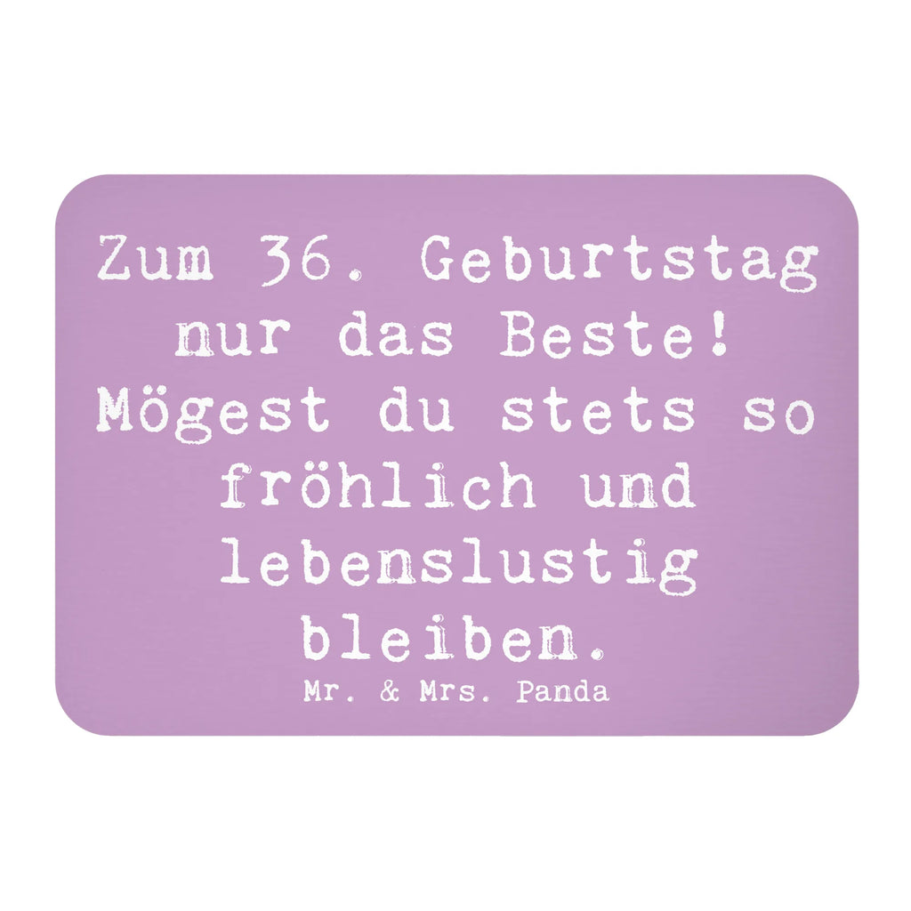 Magnet Spruch 36. Geburtstag Kühlschrankmagnet, Pinnwandmagnet, Souvenir Magnet, Motivmagnete, Dekomagnet, Whiteboard Magnet, Notiz Magnet, Kühlschrank Dekoration, Geburtstag, Geburtstagsgeschenk, Geschenk