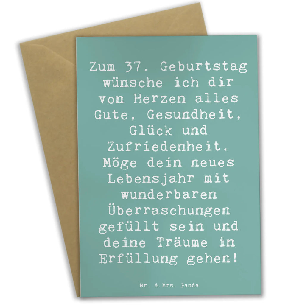 Grußkarte Spruch 37. Geburtstag Grüße Grußkarte, Klappkarte, Einladungskarte, Glückwunschkarte, Hochzeitskarte, Geburtstagskarte, Karte, Ansichtskarten, Geburtstag, Geburtstagsgeschenk, Geschenk