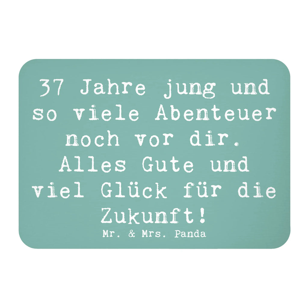 Magnet Spruch 37. Geburtstag Abenteuer Kühlschrankmagnet, Pinnwandmagnet, Souvenir Magnet, Motivmagnete, Dekomagnet, Whiteboard Magnet, Notiz Magnet, Kühlschrank Dekoration, Geburtstag, Geburtstagsgeschenk, Geschenk