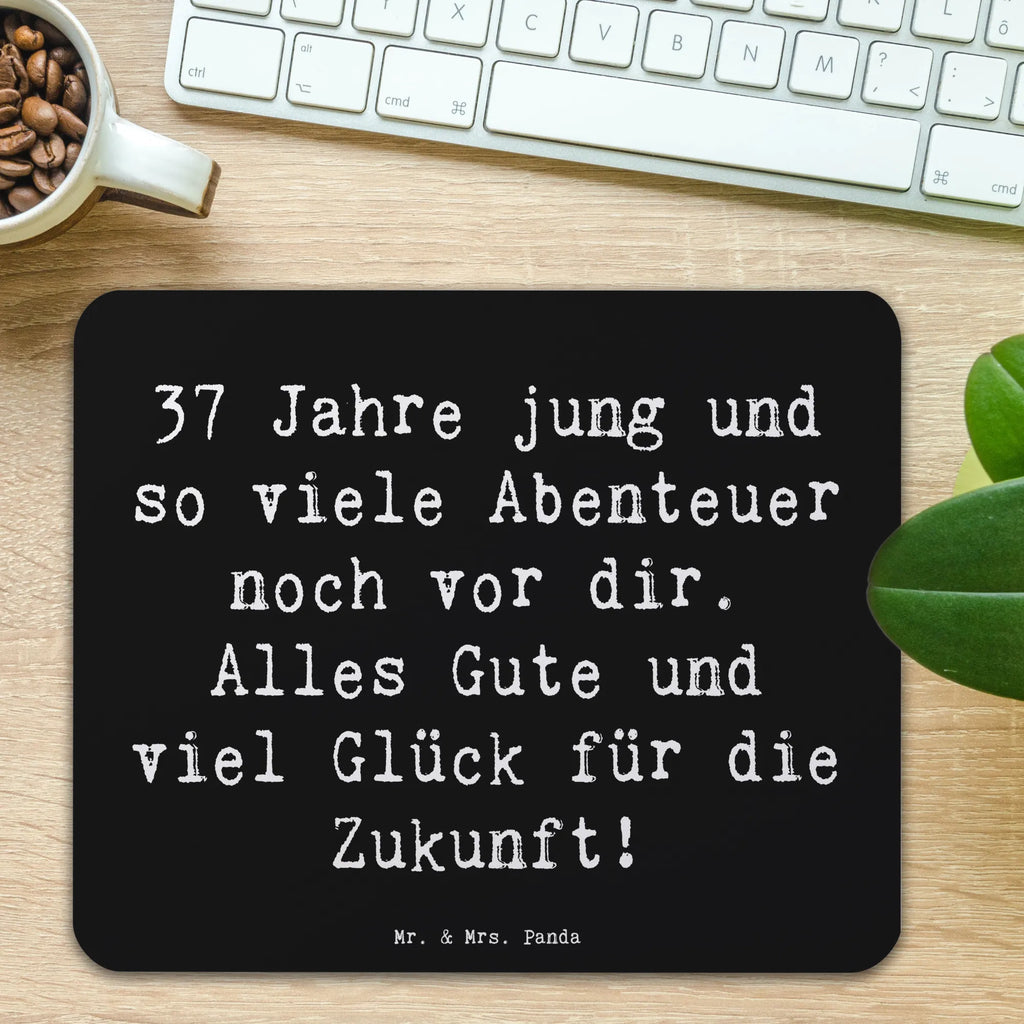 Mauspad Spruch 37. Geburtstag Abenteuer Mousepad, Computer zubehör, Büroausstattung, PC Zubehör, Arbeitszimmer, Mauspad, Einzigartiges Mauspad, Designer Mauspad, Mausunterlage, Mauspad Büro, Geburtstag, Geburtstagsgeschenk, Geschenk