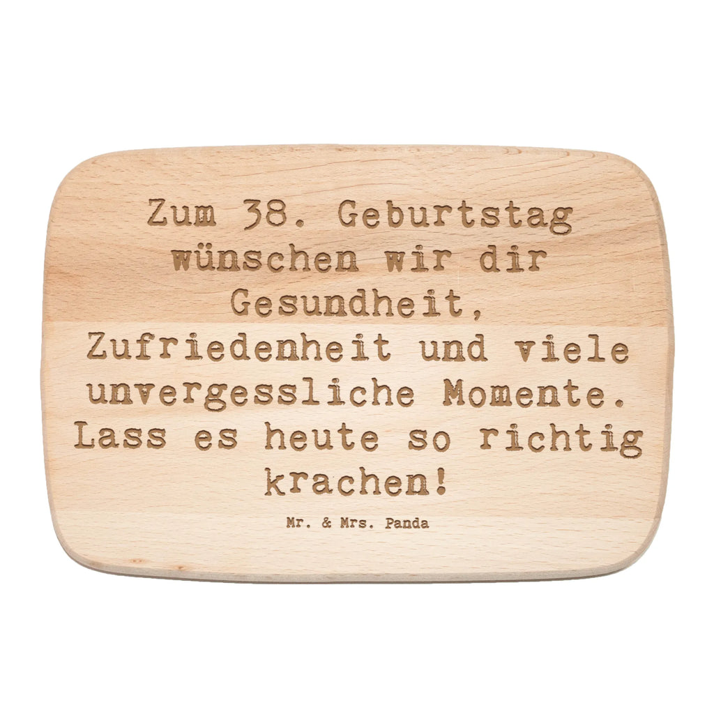 Frühstücksbrett Spruch 38. Geburtstag Feiern Frühstücksbrett, Holzbrett, Schneidebrett, Schneidebrett Holz, Frühstücksbrettchen, Küchenbrett, Geburtstag, Geburtstagsgeschenk, Geschenk