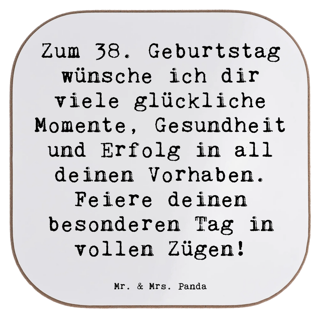 Untersetzer Spruch 38. Geburtstag Glück Untersetzer, Bierdeckel, Glasuntersetzer, Untersetzer Gläser, Getränkeuntersetzer, Untersetzer aus Holz, Untersetzer für Gläser, Korkuntersetzer, Untersetzer Holz, Holzuntersetzer, Tassen Untersetzer, Untersetzer Design, Geburtstag, Geburtstagsgeschenk, Geschenk