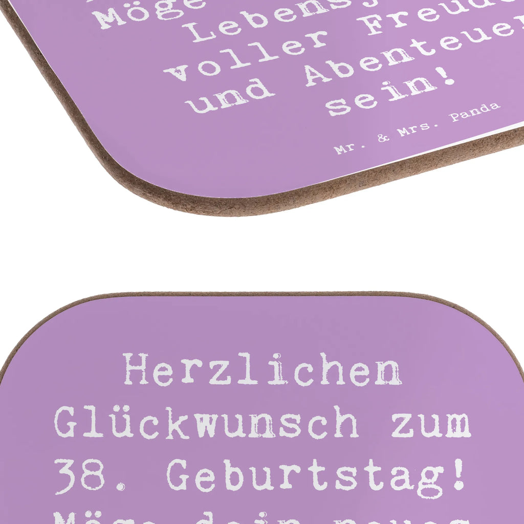 Untersetzer Spruch 38. Geburtstag Freude Abenteuer Untersetzer, Bierdeckel, Glasuntersetzer, Untersetzer Gläser, Getränkeuntersetzer, Untersetzer aus Holz, Untersetzer für Gläser, Korkuntersetzer, Untersetzer Holz, Holzuntersetzer, Tassen Untersetzer, Untersetzer Design, Geburtstag, Geburtstagsgeschenk, Geschenk