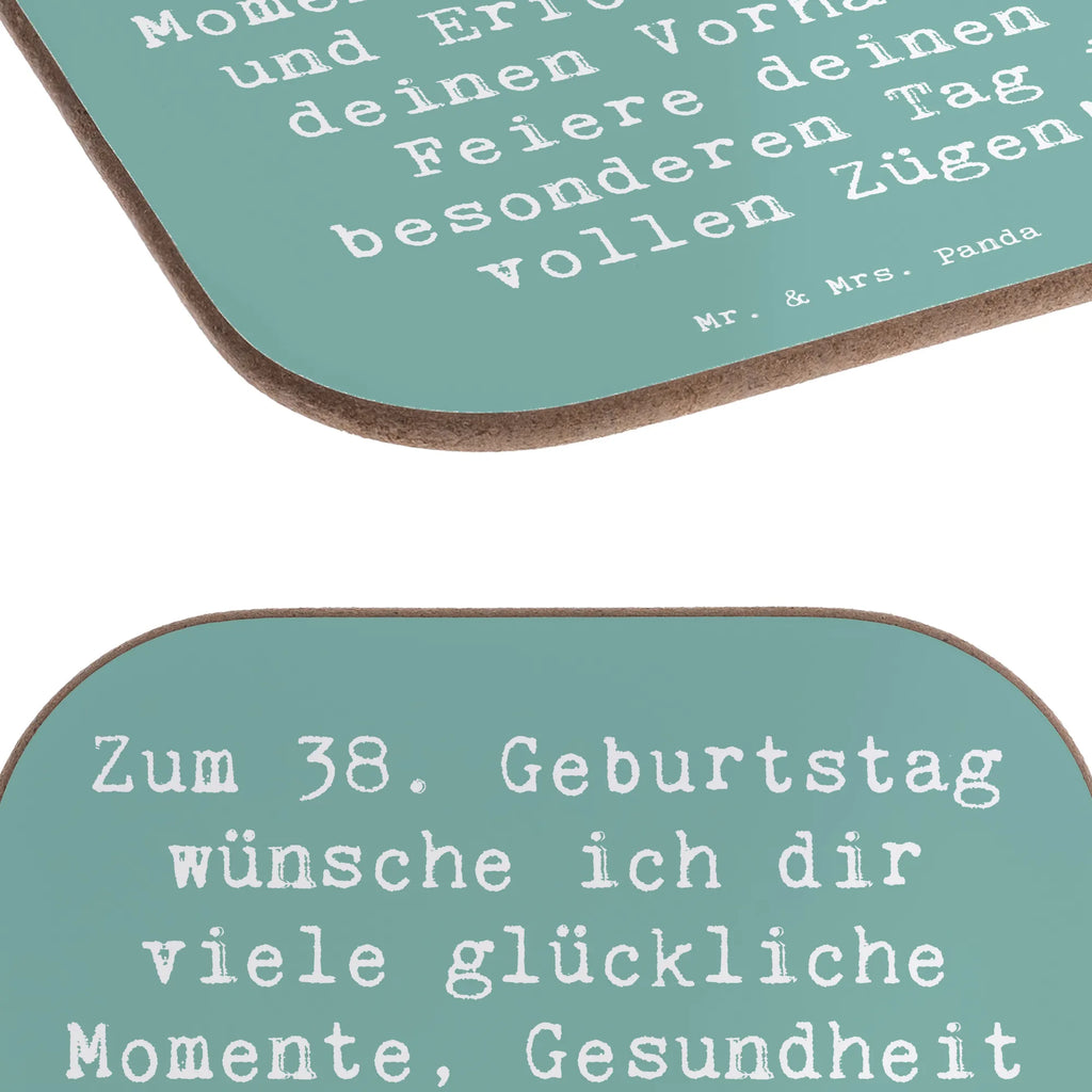 Untersetzer Spruch 38. Geburtstag Glück Untersetzer, Bierdeckel, Glasuntersetzer, Untersetzer Gläser, Getränkeuntersetzer, Untersetzer aus Holz, Untersetzer für Gläser, Korkuntersetzer, Untersetzer Holz, Holzuntersetzer, Tassen Untersetzer, Untersetzer Design, Geburtstag, Geburtstagsgeschenk, Geschenk