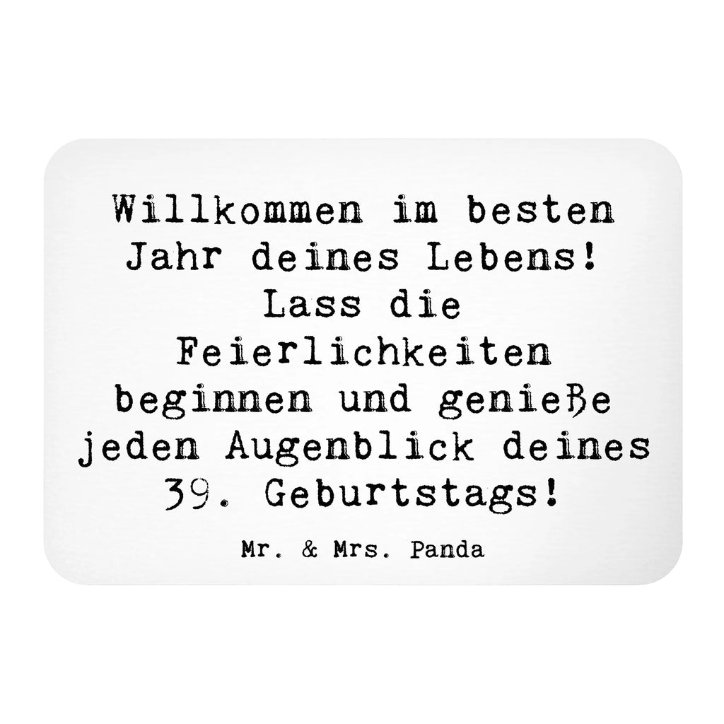 Magnet Spruch 39. Geburtstag Kühlschrankmagnet, Pinnwandmagnet, Souvenir Magnet, Motivmagnete, Dekomagnet, Whiteboard Magnet, Notiz Magnet, Kühlschrank Dekoration, Geburtstag, Geburtstagsgeschenk, Geschenk