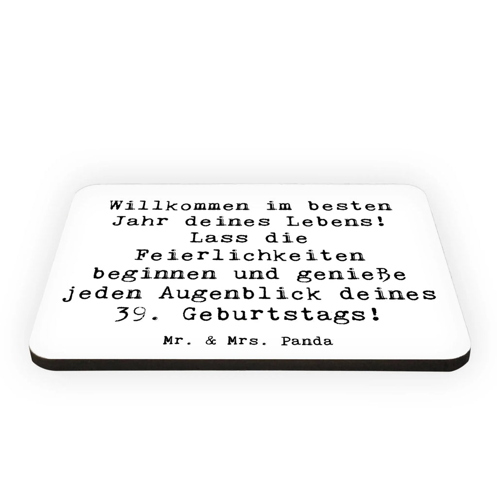 Magnet Spruch 39. Geburtstag Kühlschrankmagnet, Pinnwandmagnet, Souvenir Magnet, Motivmagnete, Dekomagnet, Whiteboard Magnet, Notiz Magnet, Kühlschrank Dekoration, Geburtstag, Geburtstagsgeschenk, Geschenk