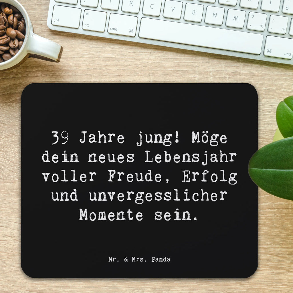 Mauspad Spruch 39. Geburtstag Freude Mousepad, Computer zubehör, Büroausstattung, PC Zubehör, Arbeitszimmer, Mauspad, Einzigartiges Mauspad, Designer Mauspad, Mausunterlage, Mauspad Büro, Geburtstag, Geburtstagsgeschenk, Geschenk