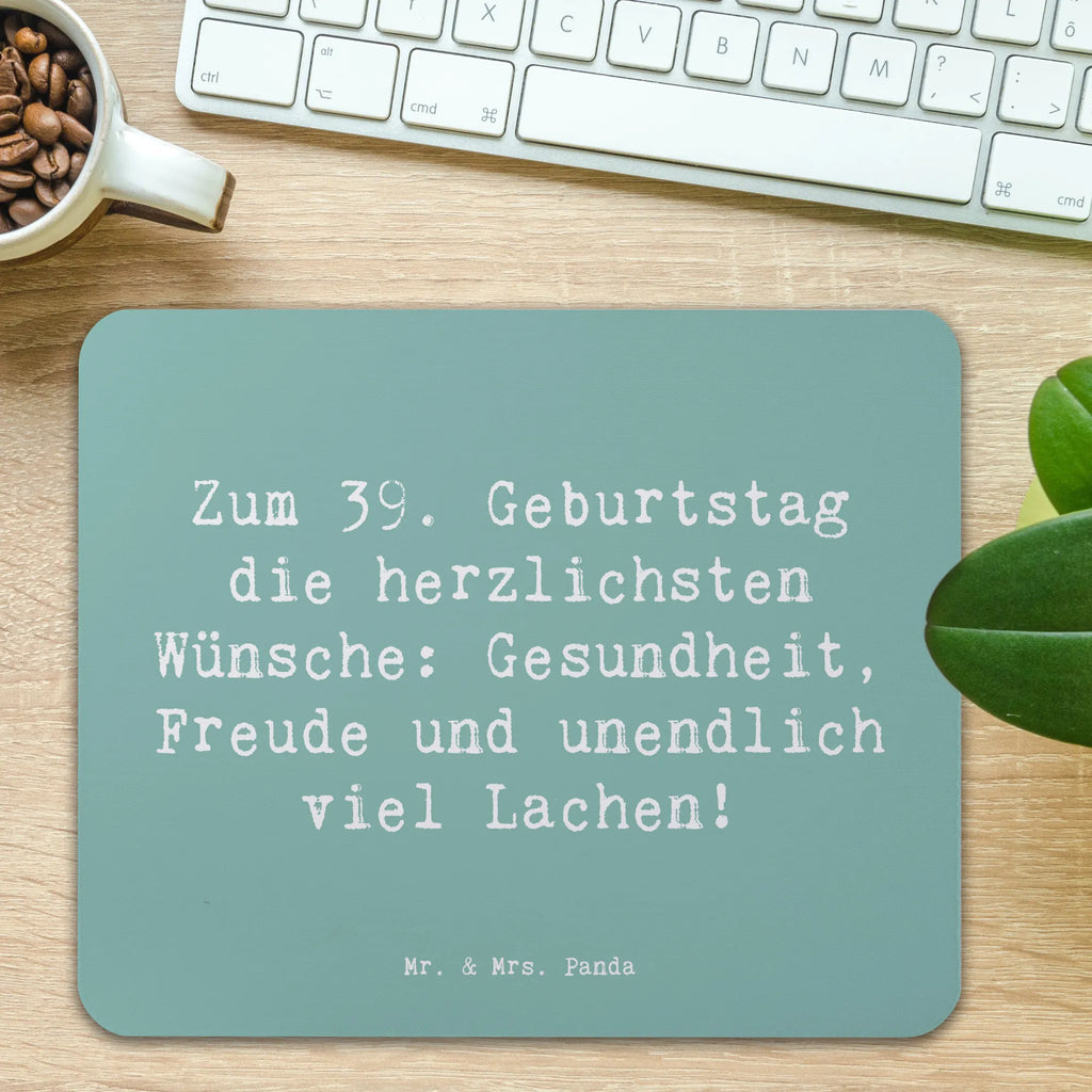 Mauspad Spruch 39. Geburtstag Wünsche Mousepad, Computer zubehör, Büroausstattung, PC Zubehör, Arbeitszimmer, Mauspad, Einzigartiges Mauspad, Designer Mauspad, Mausunterlage, Mauspad Büro, Geburtstag, Geburtstagsgeschenk, Geschenk