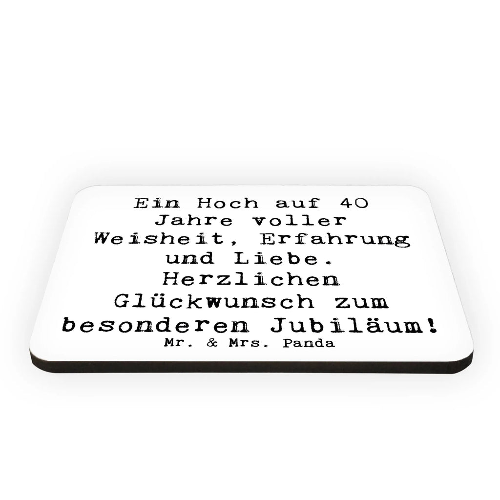 Magnet Spruch 40. Geburtstag Weisheit Kühlschrankmagnet, Pinnwandmagnet, Souvenir Magnet, Motivmagnete, Dekomagnet, Whiteboard Magnet, Notiz Magnet, Kühlschrank Dekoration, Geburtstag, Geburtstagsgeschenk, Geschenk