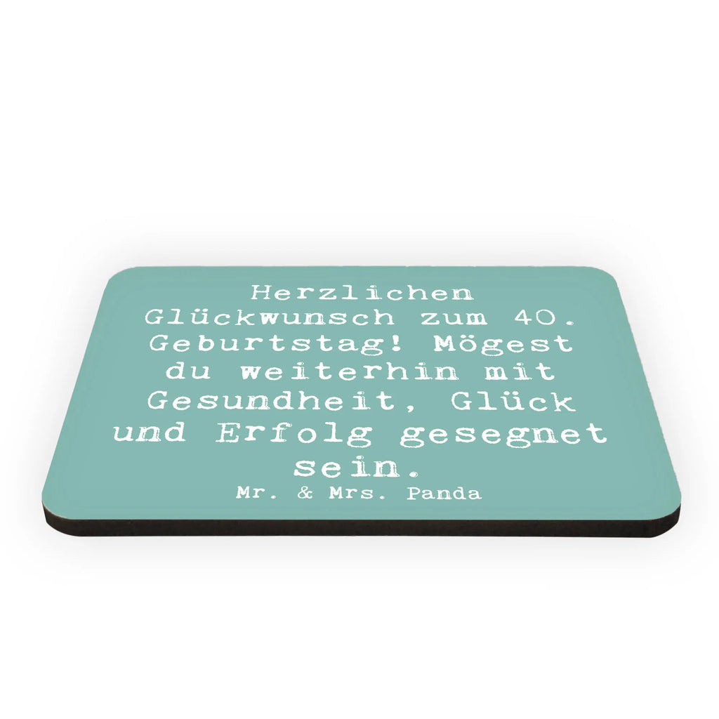 Magnet Spruch 40. Geburtstag Kühlschrankmagnet, Pinnwandmagnet, Souvenir Magnet, Motivmagnete, Dekomagnet, Whiteboard Magnet, Notiz Magnet, Kühlschrank Dekoration, Geburtstag, Geburtstagsgeschenk, Geschenk