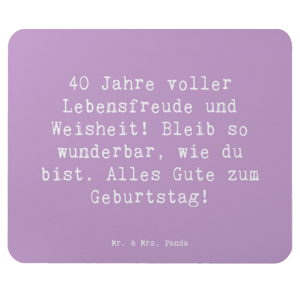 Mauspad Spruch 40. Geburtstag Freude Mousepad, Computer zubehör, Büroausstattung, PC Zubehör, Arbeitszimmer, Mauspad, Einzigartiges Mauspad, Designer Mauspad, Mausunterlage, Mauspad Büro, Geburtstag, Geburtstagsgeschenk, Geschenk