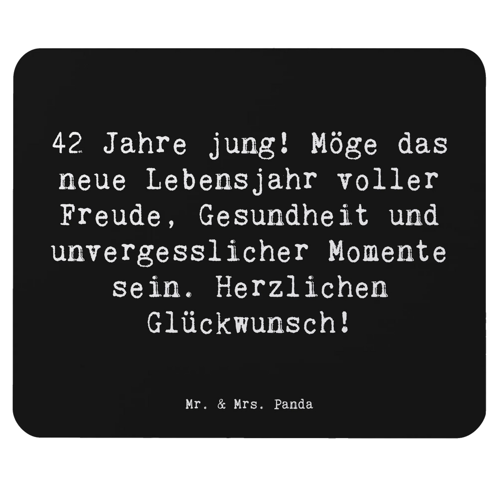 Mauspad Spruch 42. Geburtstag Freude Mousepad, Computer zubehör, Büroausstattung, PC Zubehör, Arbeitszimmer, Mauspad, Einzigartiges Mauspad, Designer Mauspad, Mausunterlage, Mauspad Büro, Geburtstag, Geburtstagsgeschenk, Geschenk