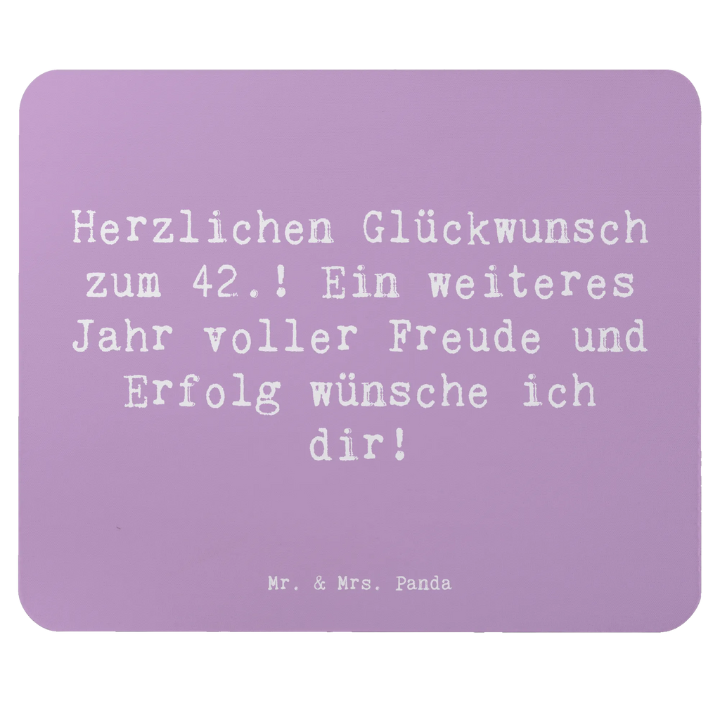 Mauspad Spruch 42. Geburtstag Mousepad, Computer zubehör, Büroausstattung, PC Zubehör, Arbeitszimmer, Mauspad, Einzigartiges Mauspad, Designer Mauspad, Mausunterlage, Mauspad Büro, Geburtstag, Geburtstagsgeschenk, Geschenk