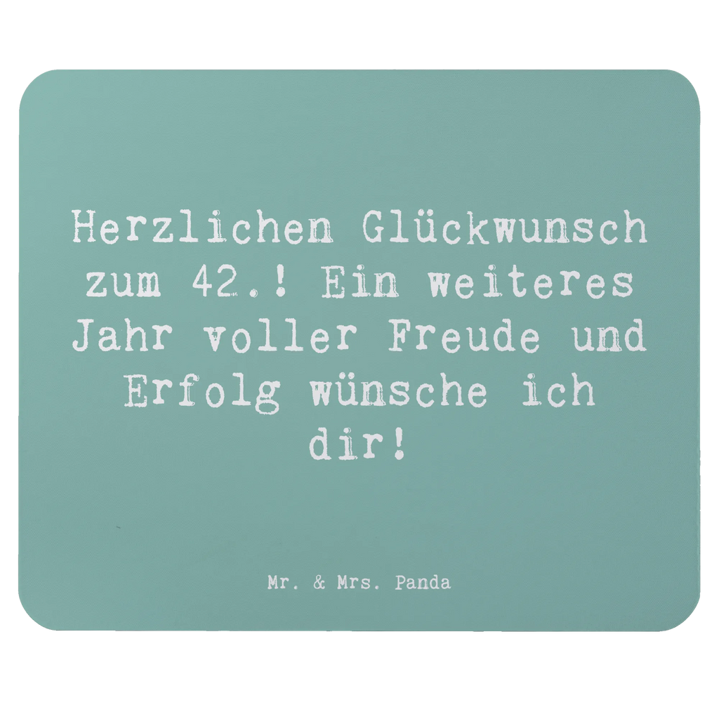 Mauspad Spruch 42. Geburtstag Mousepad, Computer zubehör, Büroausstattung, PC Zubehör, Arbeitszimmer, Mauspad, Einzigartiges Mauspad, Designer Mauspad, Mausunterlage, Mauspad Büro, Geburtstag, Geburtstagsgeschenk, Geschenk