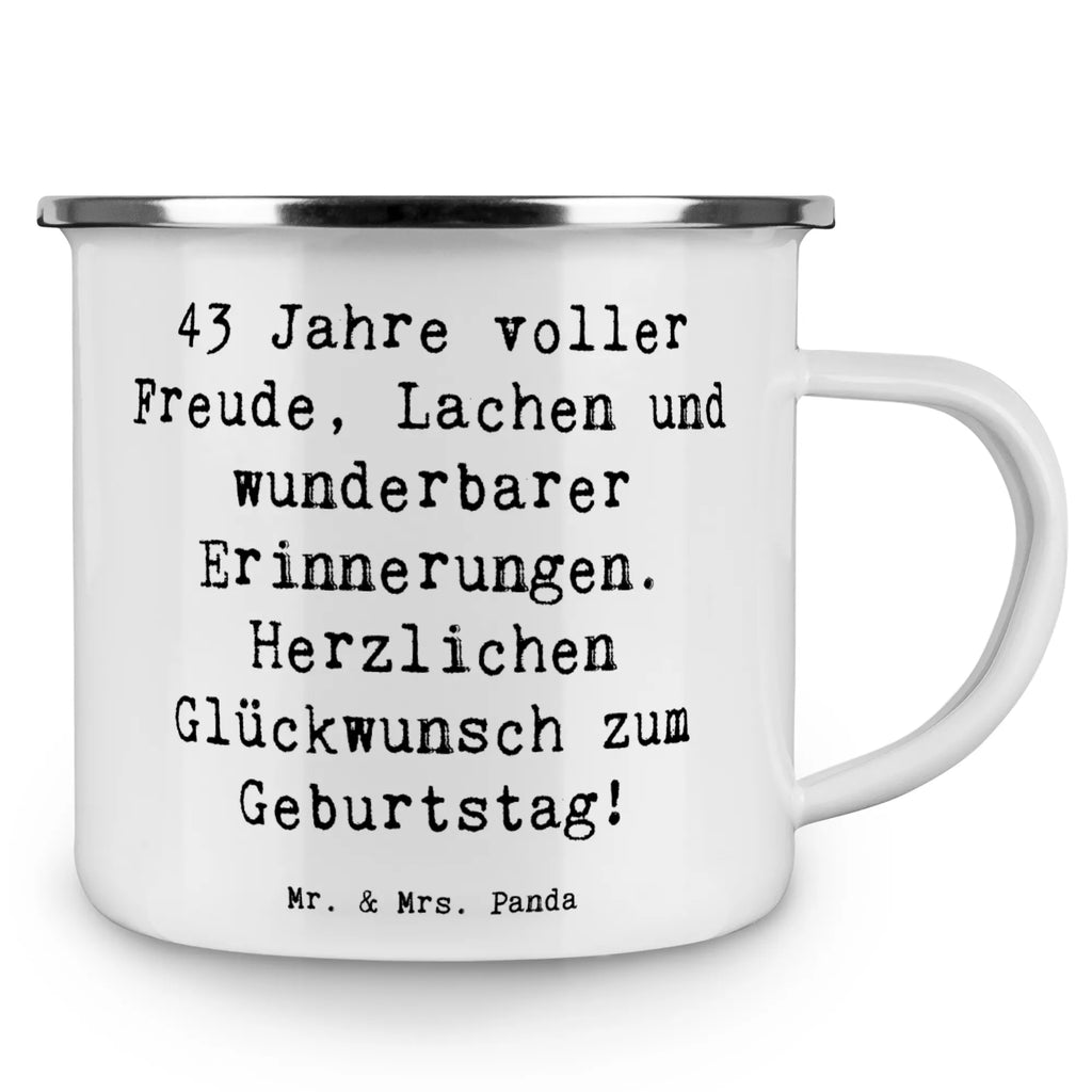 Camping Emaille Tasse Spruch 43. Geburtstag Freude Campingtasse, Trinkbecher, Metalltasse, Outdoor Tasse, Emaille Trinkbecher, Blechtasse Outdoor, Emaille Campingbecher, Edelstahl Trinkbecher, Metalltasse für Camping, Kaffee Blechtasse, Camping Tasse Metall, Emaille Tasse, Emaille Becher, Tasse Camping, Tasse Emaille, Emaille Tassen, Camping Becher, Metall Tasse, Camping Tassen, Blechtasse, Emaille Tasse Camping, Camping Tasse Emaille, Emailletasse, Camping Tassen Emaille, Campingbecher, Blechtassen, Outdoor Becher, Campingtassen, Emaille Becher Camping, Camping Becher Edelstahl, Geburtstag, Geburtstagsgeschenk, Geschenk