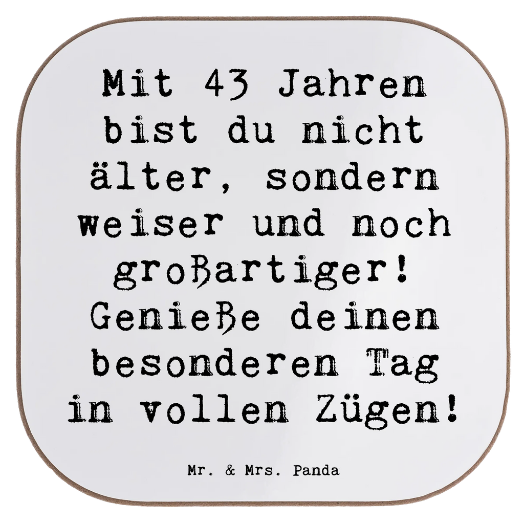 Untersetzer Spruch 43. Geburtstag Weisheit Untersetzer, Bierdeckel, Glasuntersetzer, Untersetzer Gläser, Getränkeuntersetzer, Untersetzer aus Holz, Untersetzer für Gläser, Korkuntersetzer, Untersetzer Holz, Holzuntersetzer, Tassen Untersetzer, Untersetzer Design, Geburtstag, Geburtstagsgeschenk, Geschenk