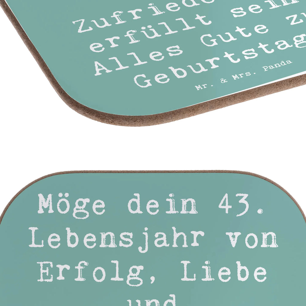 Untersetzer Spruch 43. Geburtstag Glück Untersetzer, Bierdeckel, Glasuntersetzer, Untersetzer Gläser, Getränkeuntersetzer, Untersetzer aus Holz, Untersetzer für Gläser, Korkuntersetzer, Untersetzer Holz, Holzuntersetzer, Tassen Untersetzer, Untersetzer Design, Geburtstag, Geburtstagsgeschenk, Geschenk