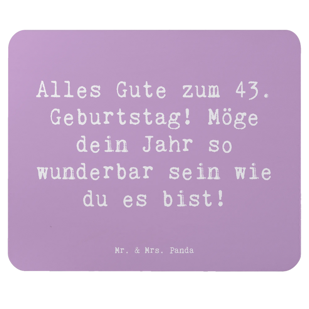 Mauspad Spruch 43. Geburtstag Mousepad, Computer zubehör, Büroausstattung, PC Zubehör, Arbeitszimmer, Mauspad, Einzigartiges Mauspad, Designer Mauspad, Mausunterlage, Mauspad Büro, Geburtstag, Geburtstagsgeschenk, Geschenk