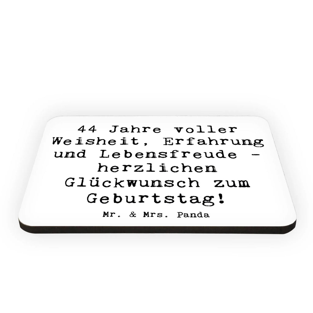 Magnet Spruch 44. Geburtstag Kühlschrankmagnet, Pinnwandmagnet, Souvenir Magnet, Motivmagnete, Dekomagnet, Whiteboard Magnet, Notiz Magnet, Kühlschrank Dekoration, Geburtstag, Geburtstagsgeschenk, Geschenk