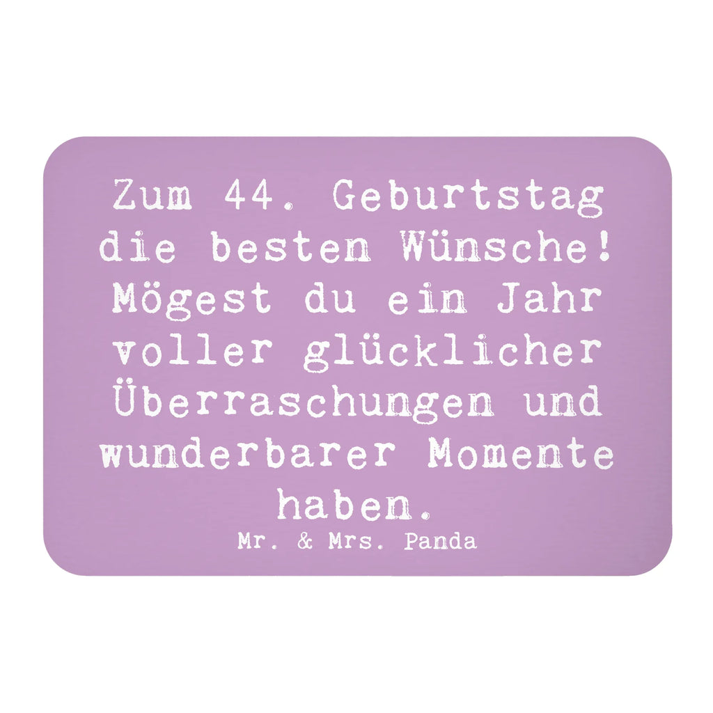 Magnet Spruch 44. Geburtstag Glückwünsche Kühlschrankmagnet, Pinnwandmagnet, Souvenir Magnet, Motivmagnete, Dekomagnet, Whiteboard Magnet, Notiz Magnet, Kühlschrank Dekoration, Geburtstag, Geburtstagsgeschenk, Geschenk