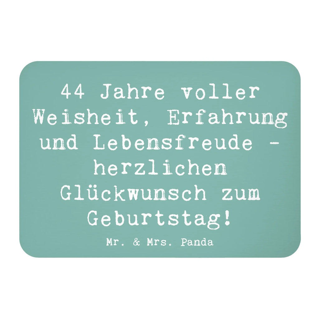 Magnet Spruch 44. Geburtstag Kühlschrankmagnet, Pinnwandmagnet, Souvenir Magnet, Motivmagnete, Dekomagnet, Whiteboard Magnet, Notiz Magnet, Kühlschrank Dekoration, Geburtstag, Geburtstagsgeschenk, Geschenk