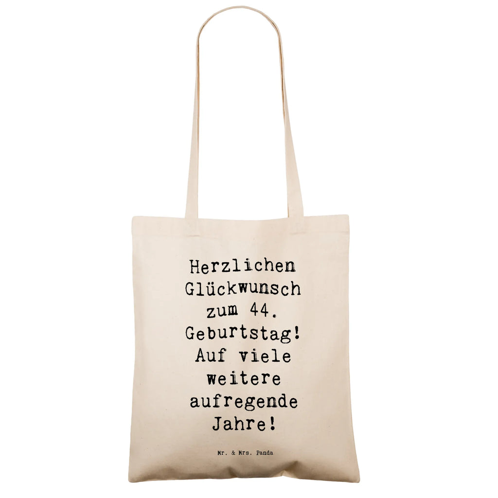 Tragetasche Spruch 44. Geburtstag Feier Beuteltasche, Beutel, Einkaufstasche, Jutebeutel, Stoffbeutel, Tasche, Shopper, Umhängetasche, Strandtasche, Schultertasche, Stofftasche, Tragetasche, Badetasche, Jutetasche, Einkaufstüte, Laptoptasche, Geburtstag, Geburtstagsgeschenk, Geschenk