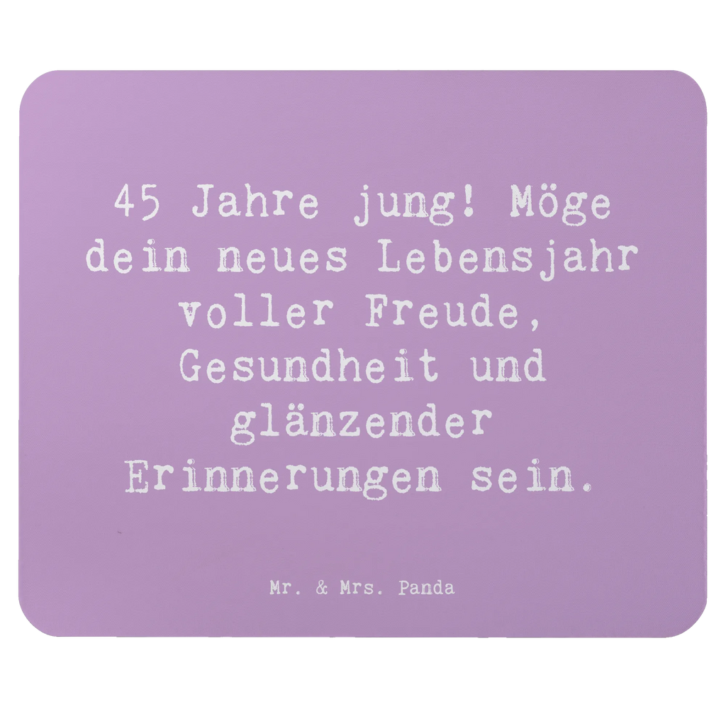 Mauspad Spruch 45. Geburtstag Mousepad, Computer zubehör, Büroausstattung, PC Zubehör, Arbeitszimmer, Mauspad, Einzigartiges Mauspad, Designer Mauspad, Mausunterlage, Mauspad Büro, Geburtstag, Geburtstagsgeschenk, Geschenk