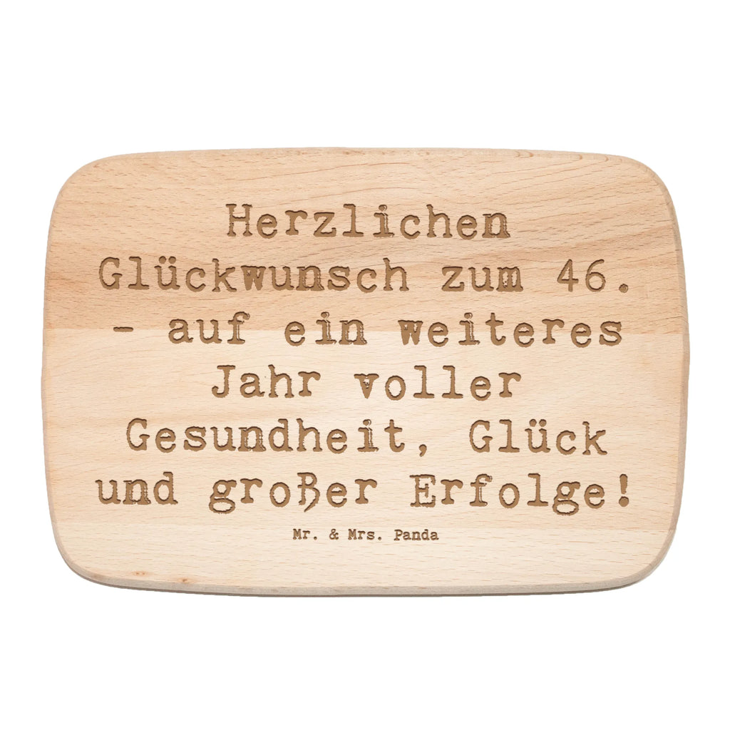 Frühstücksbrett Spruch 46. Geburtstag Glückwünsche Frühstücksbrett, Holzbrett, Schneidebrett, Schneidebrett Holz, Frühstücksbrettchen, Küchenbrett, Geburtstag, Geburtstagsgeschenk, Geschenk