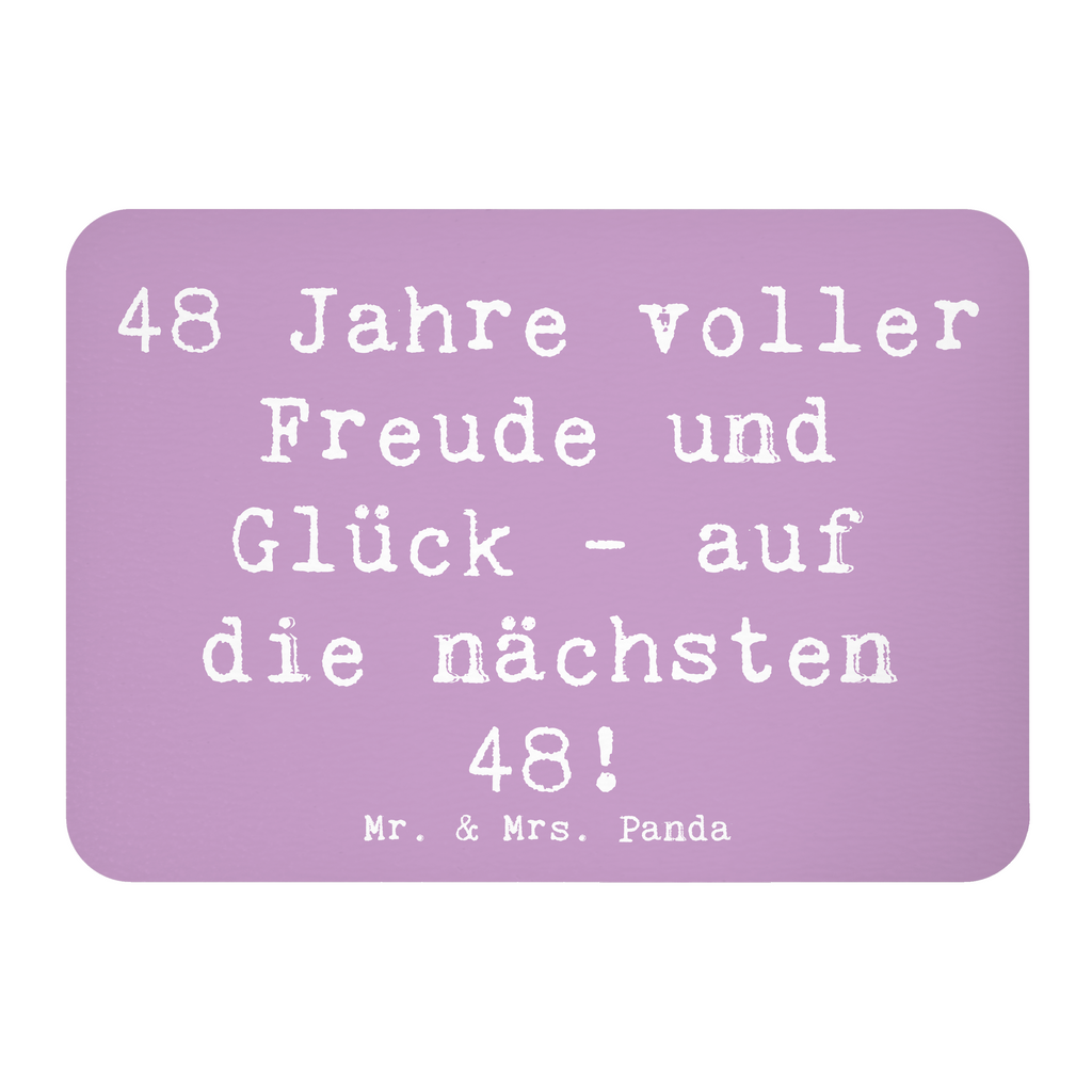 Magnet Spruch 48. Geburtstag Freude Kühlschrankmagnet, Pinnwandmagnet, Souvenir Magnet, Motivmagnete, Dekomagnet, Whiteboard Magnet, Notiz Magnet, Kühlschrank Dekoration, Geburtstag, Geburtstagsgeschenk, Geschenk