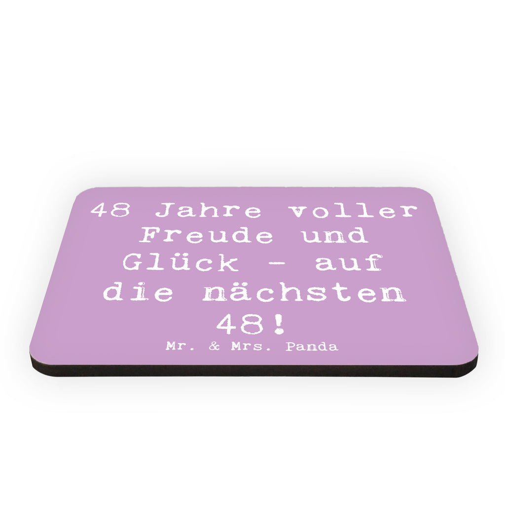 Magnet Spruch 48. Geburtstag Freude Kühlschrankmagnet, Pinnwandmagnet, Souvenir Magnet, Motivmagnete, Dekomagnet, Whiteboard Magnet, Notiz Magnet, Kühlschrank Dekoration, Geburtstag, Geburtstagsgeschenk, Geschenk