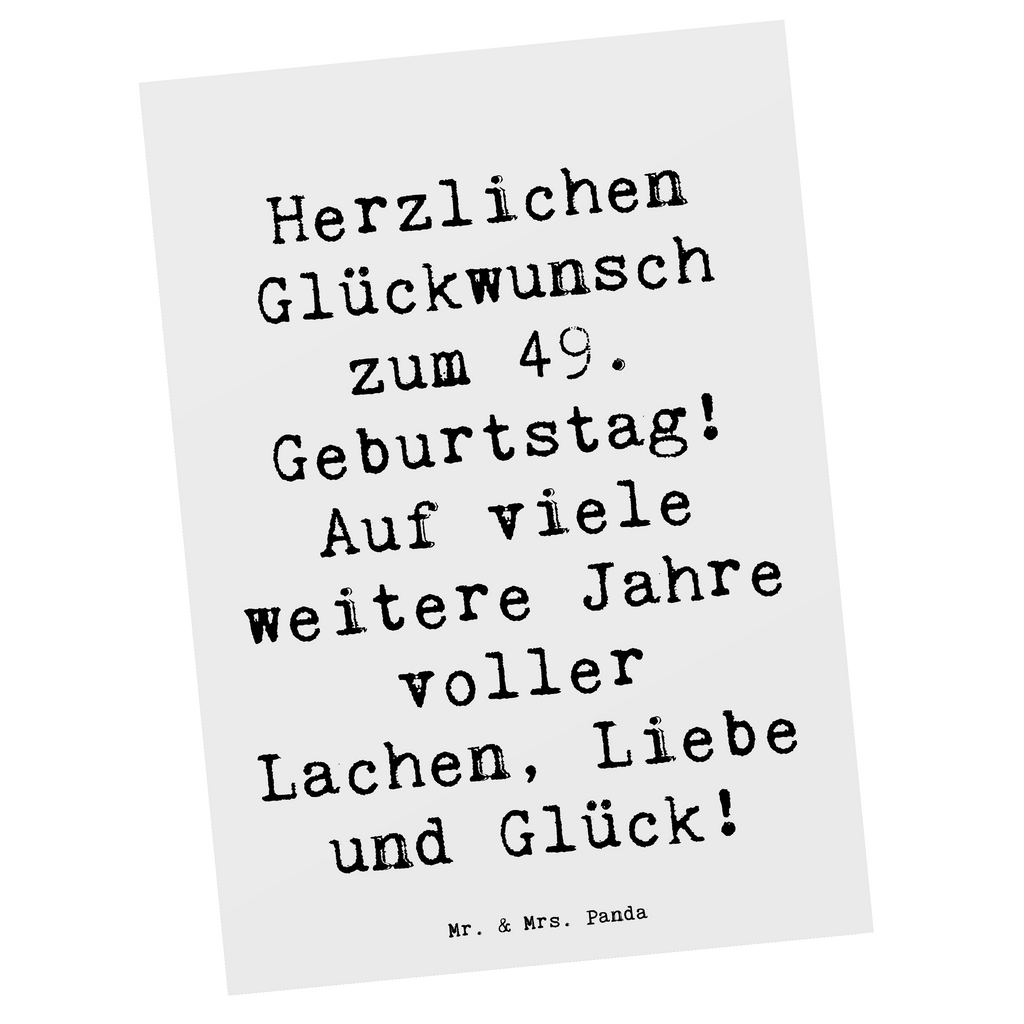 Postkarte Spruch 49. Geburtstag Glückwünsche Postkarte, Karte, Geschenkkarte, Grußkarte, Einladung, Ansichtskarte, Geburtstagskarte, Einladungskarte, Dankeskarte, Ansichtskarten, Einladung Geburtstag, Einladungskarten Geburtstag, Geburtstag, Geburtstagsgeschenk, Geschenk