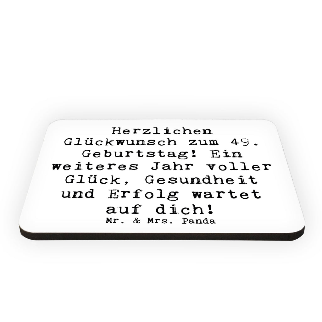 Magnet Spruch 49. Geburtstag Kühlschrankmagnet, Pinnwandmagnet, Souvenir Magnet, Motivmagnete, Dekomagnet, Whiteboard Magnet, Notiz Magnet, Kühlschrank Dekoration, Geburtstag, Geburtstagsgeschenk, Geschenk