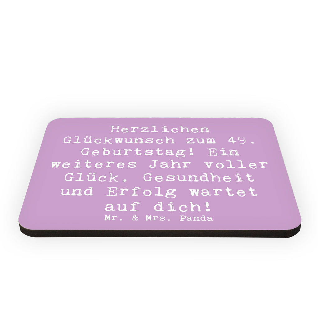 Magnet Spruch 49. Geburtstag Kühlschrankmagnet, Pinnwandmagnet, Souvenir Magnet, Motivmagnete, Dekomagnet, Whiteboard Magnet, Notiz Magnet, Kühlschrank Dekoration, Geburtstag, Geburtstagsgeschenk, Geschenk