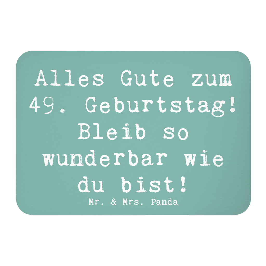 Magnet Spruch 49. Geburtstag Freude Kühlschrankmagnet, Pinnwandmagnet, Souvenir Magnet, Motivmagnete, Dekomagnet, Whiteboard Magnet, Notiz Magnet, Kühlschrank Dekoration, Geburtstag, Geburtstagsgeschenk, Geschenk