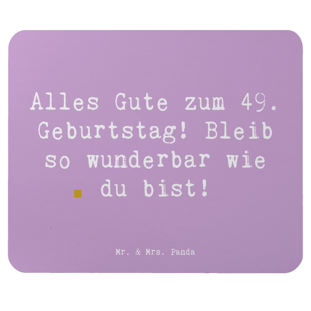 Mauspad Spruch 49. Geburtstag Freude Mousepad, Computer zubehör, Büroausstattung, PC Zubehör, Arbeitszimmer, Mauspad, Einzigartiges Mauspad, Designer Mauspad, Mausunterlage, Mauspad Büro, Geburtstag, Geburtstagsgeschenk, Geschenk