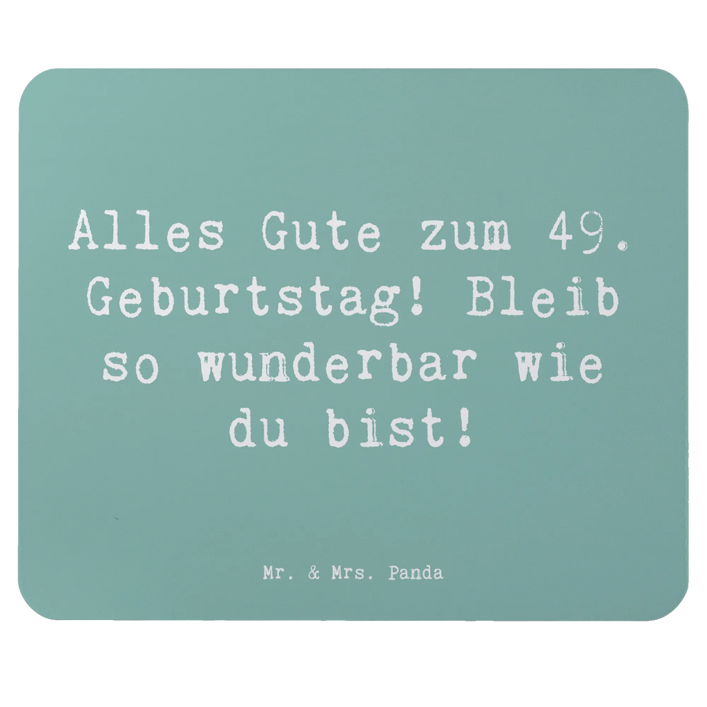 Mauspad Spruch 49. Geburtstag Freude Mousepad, Computer zubehör, Büroausstattung, PC Zubehör, Arbeitszimmer, Mauspad, Einzigartiges Mauspad, Designer Mauspad, Mausunterlage, Mauspad Büro, Geburtstag, Geburtstagsgeschenk, Geschenk