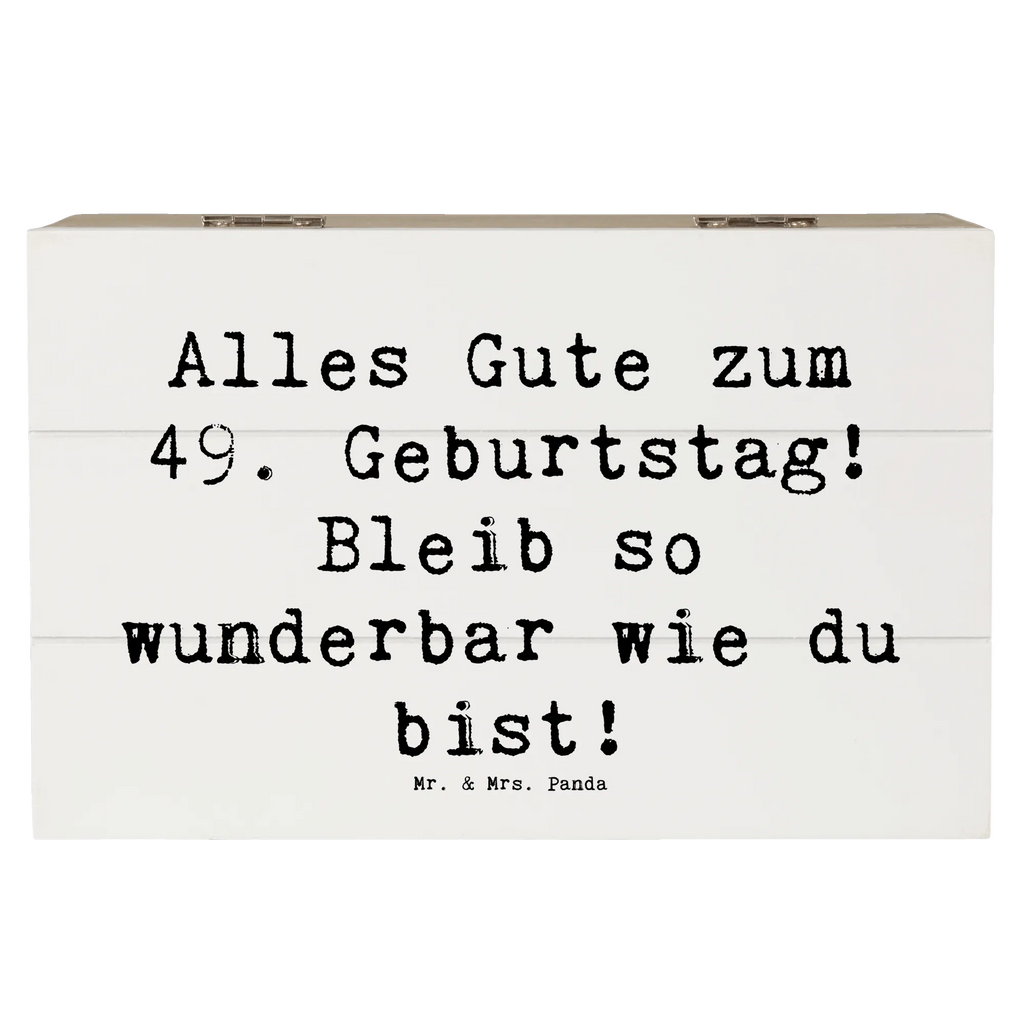 Holzkiste Spruch 49. Geburtstag Freude Holzkiste, Kiste, Schatzkiste, Truhe, Schatulle, XXL, Erinnerungsbox, Erinnerungskiste, Dekokiste, Aufbewahrungsbox, Geschenkbox, Geschenkdose, Geburtstag, Geburtstagsgeschenk, Geschenk