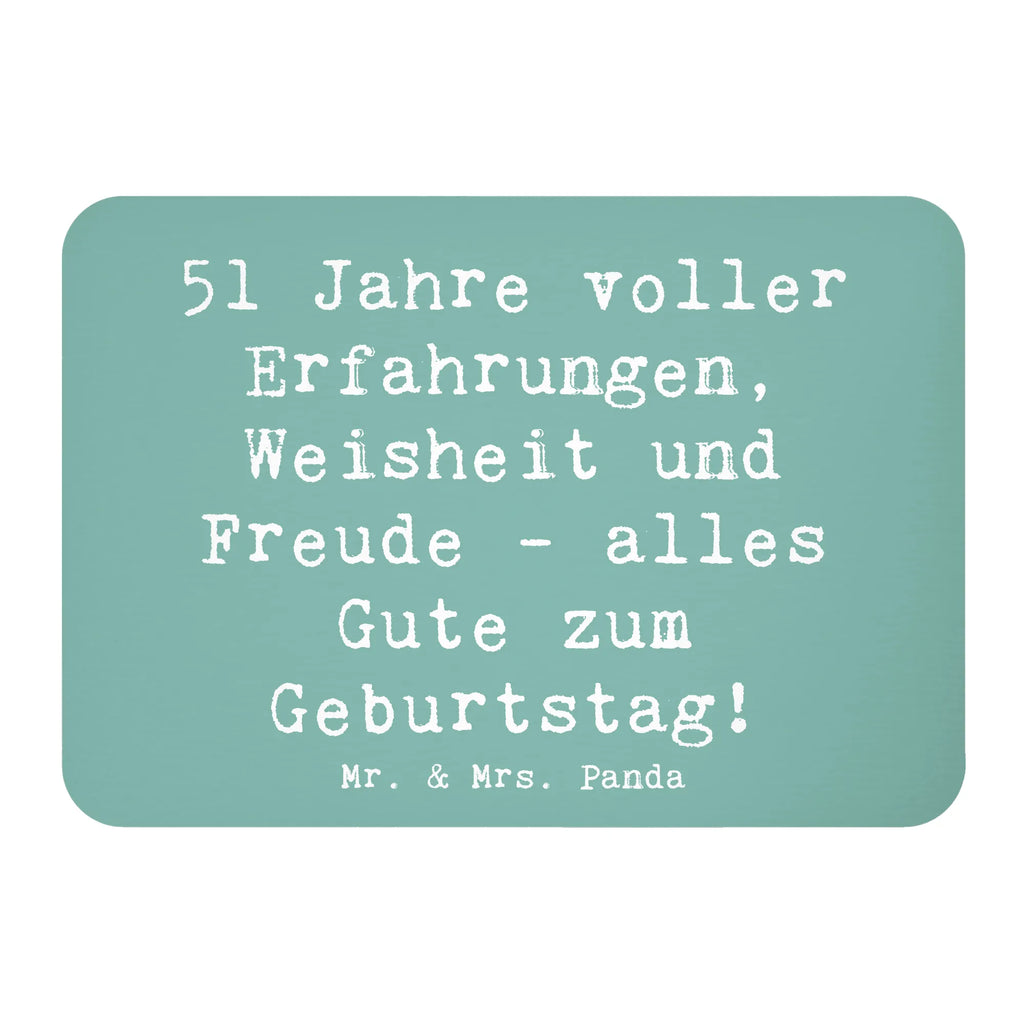 Magnet Spruch 51. Geburtstag Kühlschrankmagnet, Pinnwandmagnet, Souvenir Magnet, Motivmagnete, Dekomagnet, Whiteboard Magnet, Notiz Magnet, Kühlschrank Dekoration, Geburtstag, Geburtstagsgeschenk, Geschenk