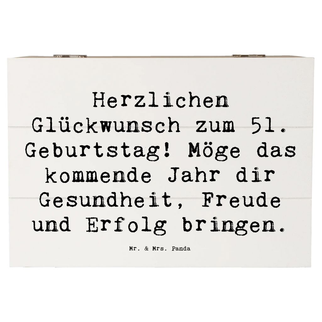 Holzkiste Spruch 51. Geburtstag Freude Holzkiste, Kiste, Schatzkiste, Truhe, Schatulle, XXL, Erinnerungsbox, Erinnerungskiste, Dekokiste, Aufbewahrungsbox, Geschenkbox, Geschenkdose, Geburtstag, Geburtstagsgeschenk, Geschenk