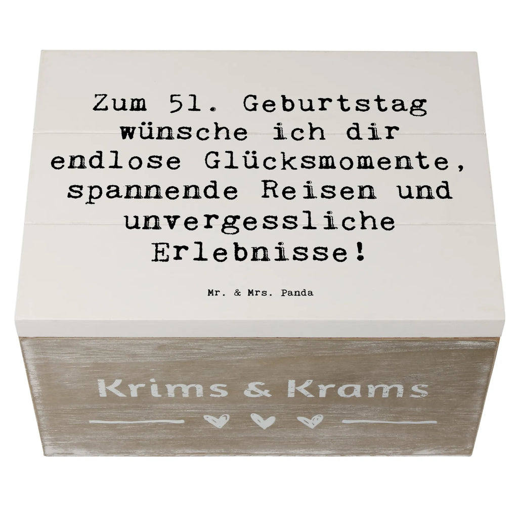 Holzkiste Spruch 51. Geburtstag Glücksmomente Holzkiste, Kiste, Schatzkiste, Truhe, Schatulle, XXL, Erinnerungsbox, Erinnerungskiste, Dekokiste, Aufbewahrungsbox, Geschenkbox, Geschenkdose, Geburtstag, Geburtstagsgeschenk, Geschenk