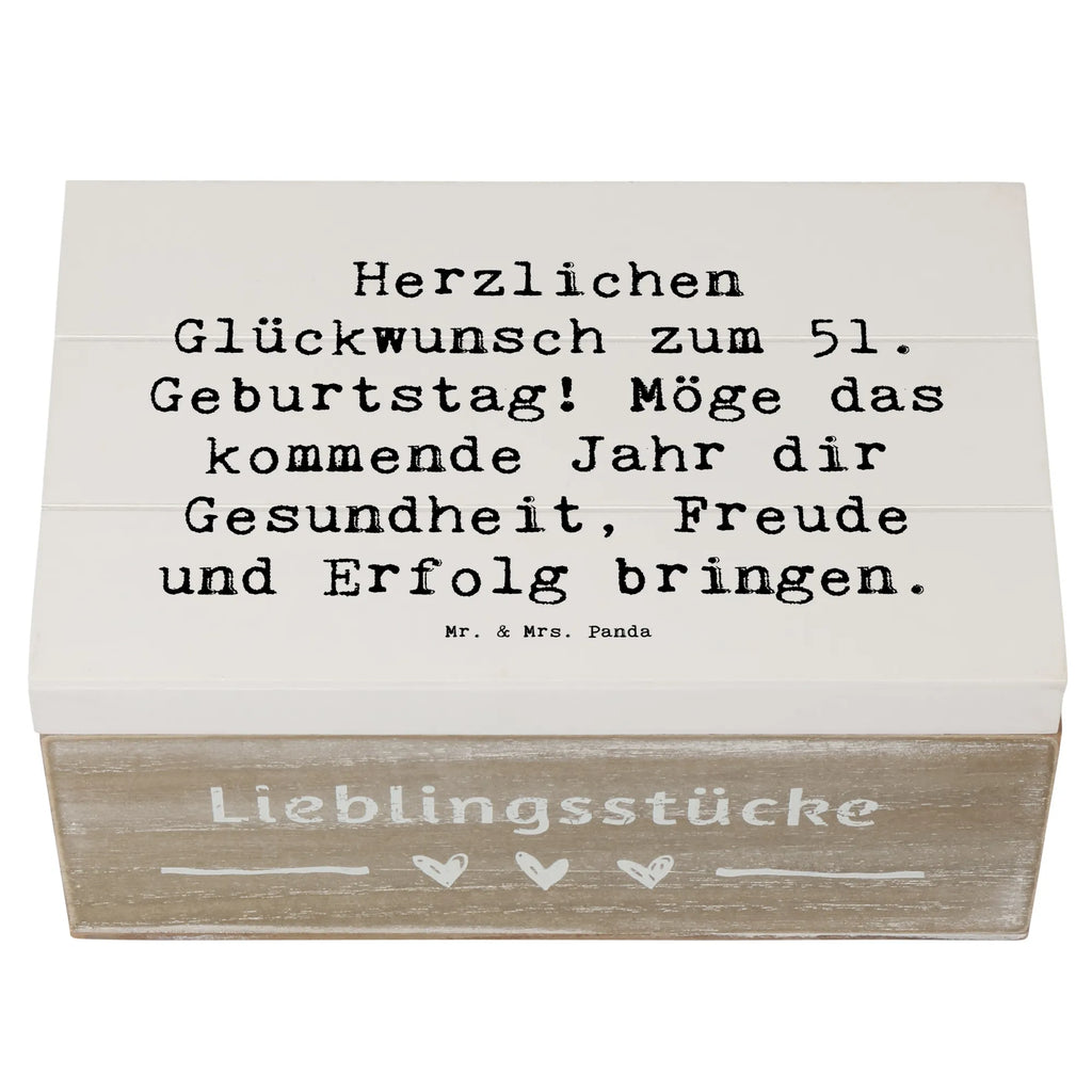 Holzkiste Spruch 51. Geburtstag Freude Holzkiste, Kiste, Schatzkiste, Truhe, Schatulle, XXL, Erinnerungsbox, Erinnerungskiste, Dekokiste, Aufbewahrungsbox, Geschenkbox, Geschenkdose, Geburtstag, Geburtstagsgeschenk, Geschenk