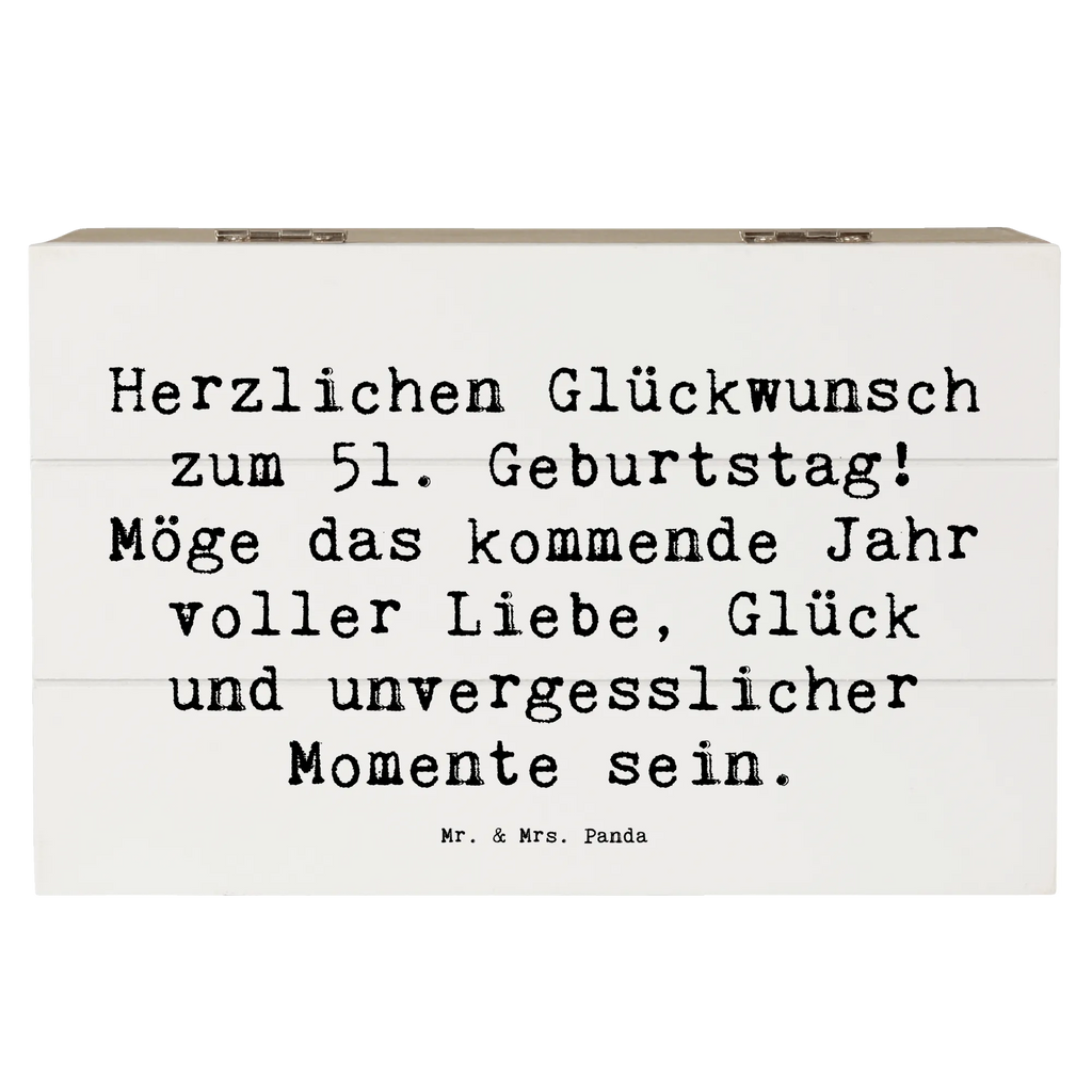 Holzkiste Spruch 51. Geburtstag Holzkiste, Kiste, Schatzkiste, Truhe, Schatulle, XXL, Erinnerungsbox, Erinnerungskiste, Dekokiste, Aufbewahrungsbox, Geschenkbox, Geschenkdose, Geburtstag, Geburtstagsgeschenk, Geschenk