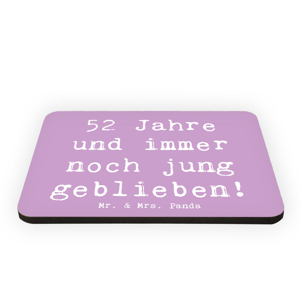 Magnet Spruch 52. Geburtstag Jung geblieben Kühlschrankmagnet, Pinnwandmagnet, Souvenir Magnet, Motivmagnete, Dekomagnet, Whiteboard Magnet, Notiz Magnet, Kühlschrank Dekoration, Geburtstag, Geburtstagsgeschenk, Geschenk