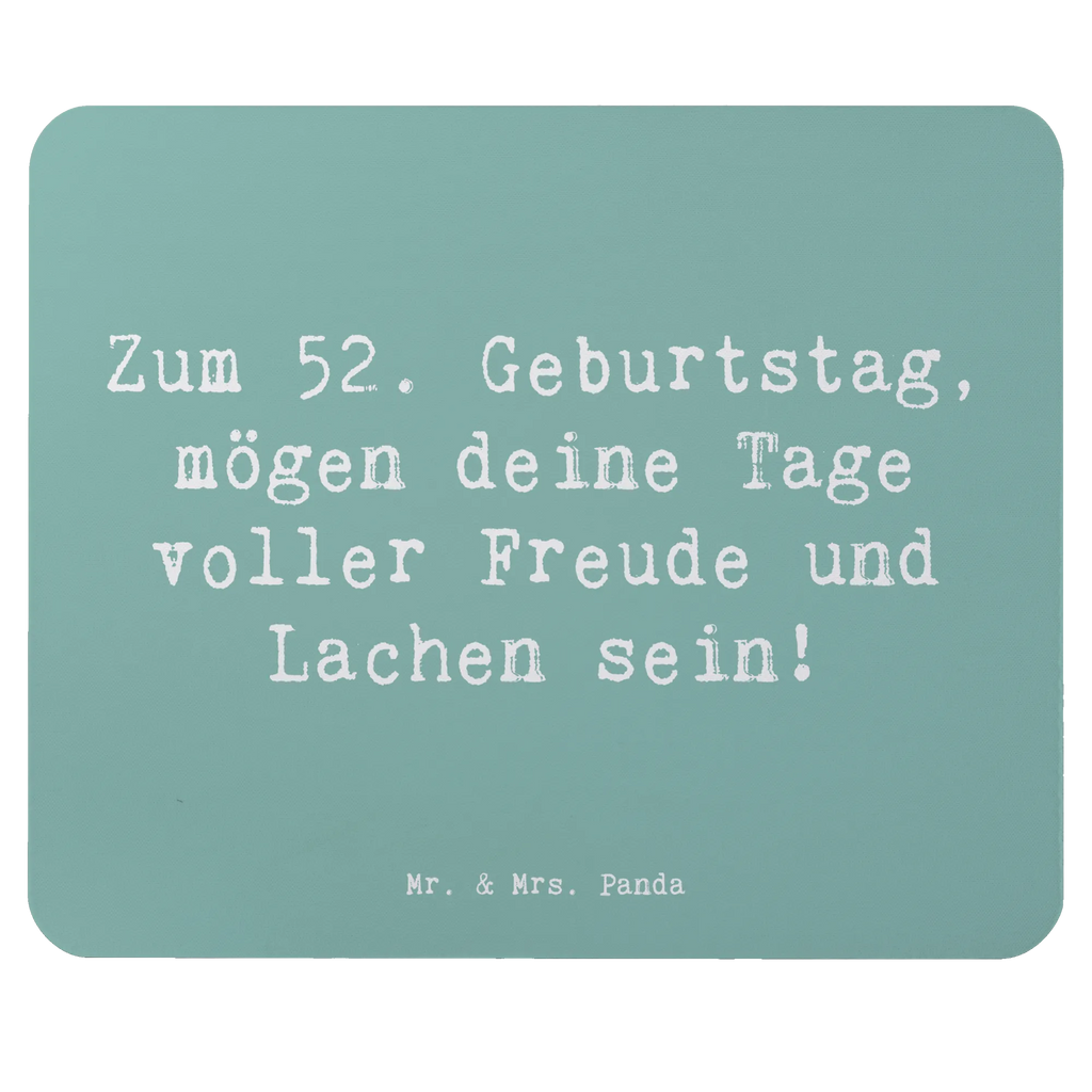 Mauspad Spruch 52. Geburtstag Freude Mousepad, Computer zubehör, Büroausstattung, PC Zubehör, Arbeitszimmer, Mauspad, Einzigartiges Mauspad, Designer Mauspad, Mausunterlage, Mauspad Büro, Geburtstag, Geburtstagsgeschenk, Geschenk