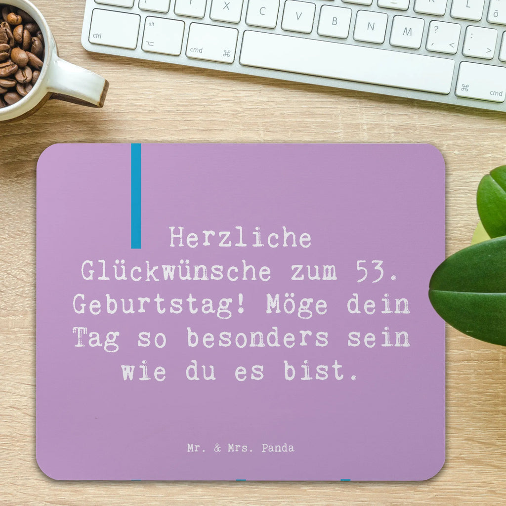 Mauspad Spruch 53. Geburtstag Mousepad, Computer zubehör, Büroausstattung, PC Zubehör, Arbeitszimmer, Mauspad, Einzigartiges Mauspad, Designer Mauspad, Mausunterlage, Mauspad Büro, Geburtstag, Geburtstagsgeschenk, Geschenk