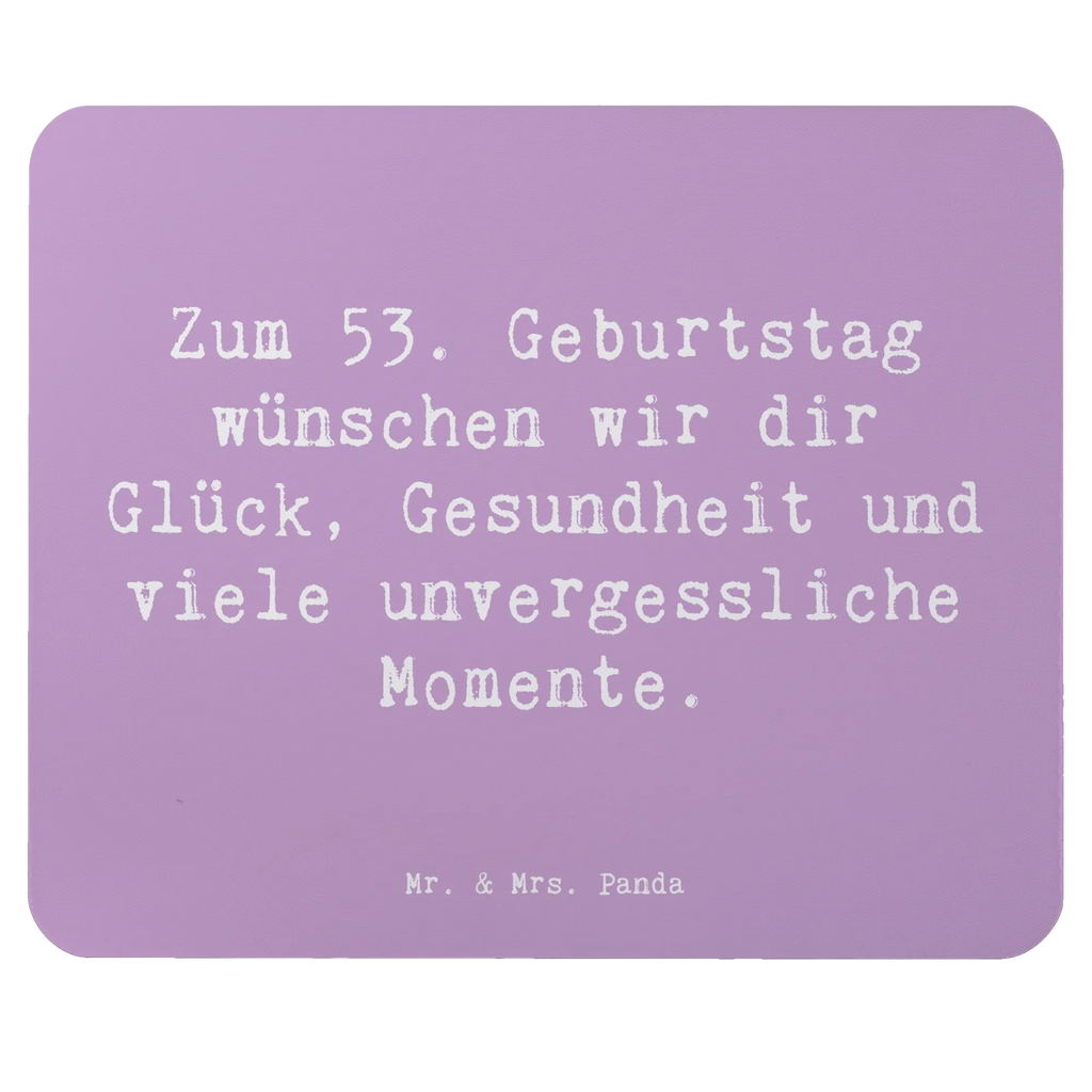 Mauspad Spruch 53. Geburtstag Glück Mousepad, Computer zubehör, Büroausstattung, PC Zubehör, Arbeitszimmer, Mauspad, Einzigartiges Mauspad, Designer Mauspad, Mausunterlage, Mauspad Büro, Geburtstag, Geburtstagsgeschenk, Geschenk