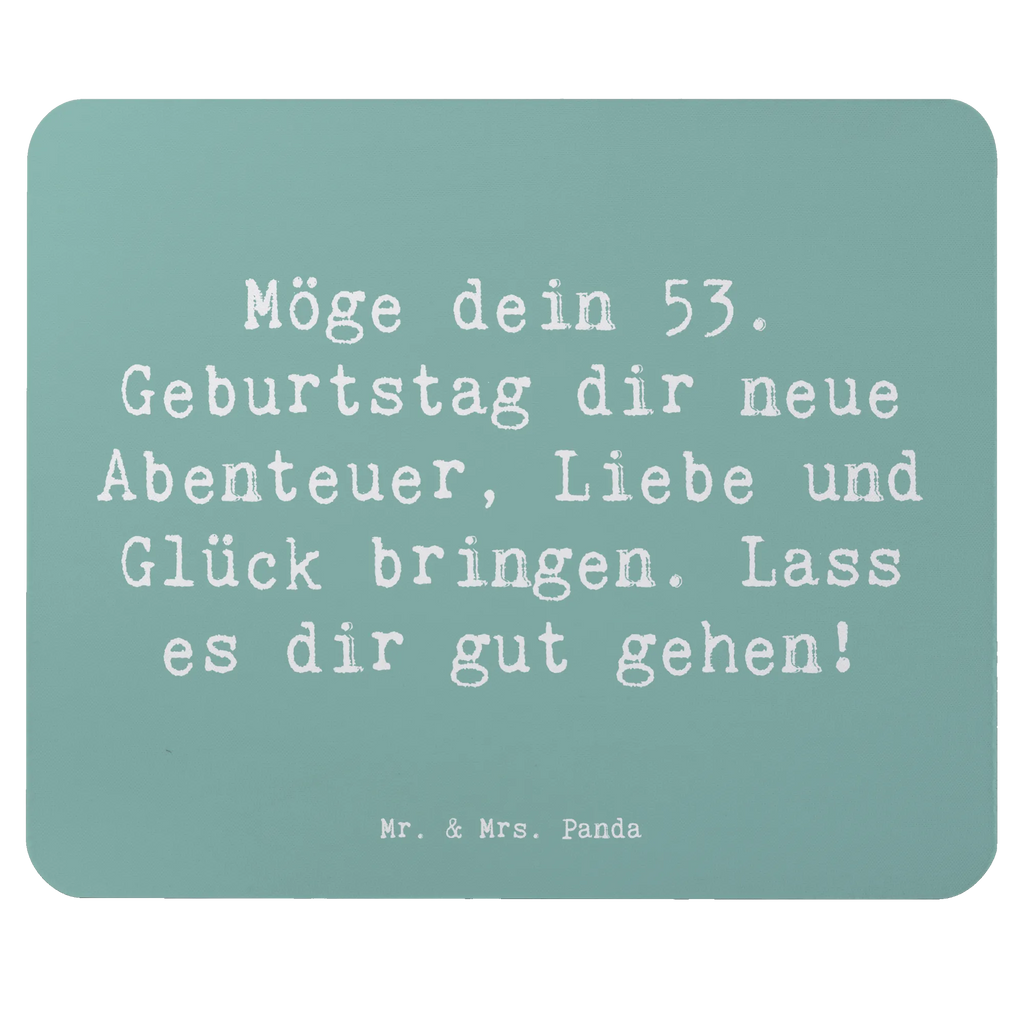 Mauspad Spruch 53. Geburtstag Abenteuer Mousepad, Computer zubehör, Büroausstattung, PC Zubehör, Arbeitszimmer, Mauspad, Einzigartiges Mauspad, Designer Mauspad, Mausunterlage, Mauspad Büro, Geburtstag, Geburtstagsgeschenk, Geschenk