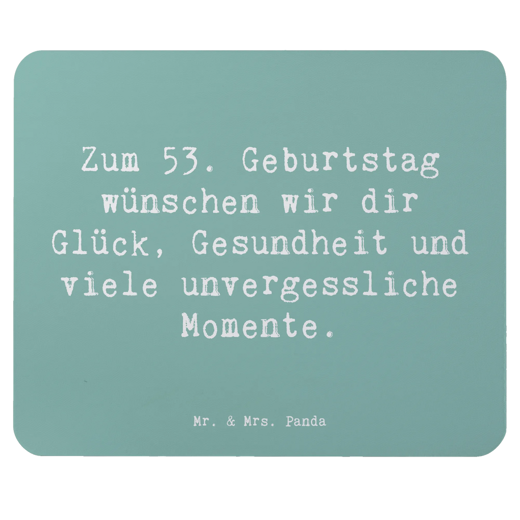 Mauspad Spruch 53. Geburtstag Glück Mousepad, Computer zubehör, Büroausstattung, PC Zubehör, Arbeitszimmer, Mauspad, Einzigartiges Mauspad, Designer Mauspad, Mausunterlage, Mauspad Büro, Geburtstag, Geburtstagsgeschenk, Geschenk